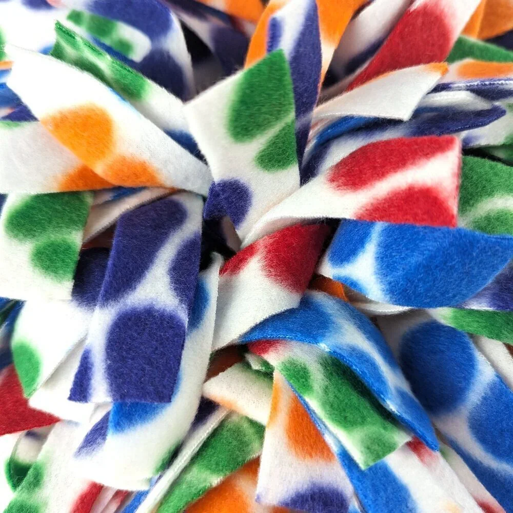 NEW Mini Dog/Cat Snuffle Mat - Multicolor Polka Dot #51